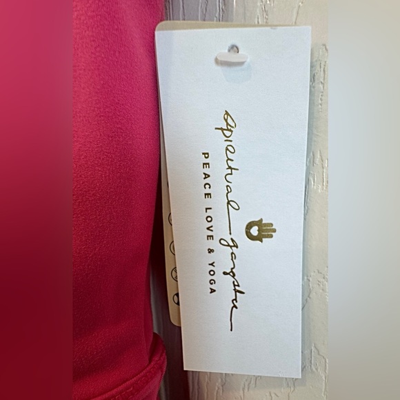 NWT SPIRITUAL GANGSTER Pink Lexi Active Dress size M - Picture 5 of 8